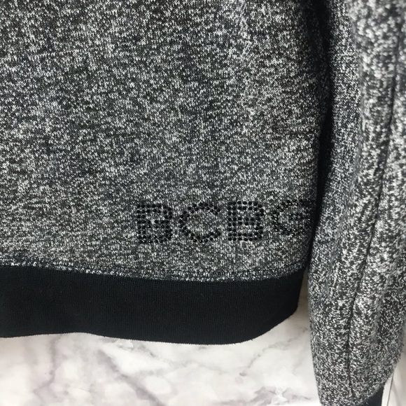 BCBG Hooded Cowl-neck Sweatshirt - Picture 15 of 16